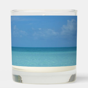Caribbean Horizon Tropical Turquoise Blue Scented Candle