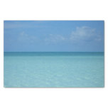 Caribbean Horizon Tropical Turquoise Blue Tissue Paper