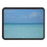 Caribbean Horizon Tropical Turquoise Blue Trailer Hitch Cover