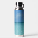 Caribbean Horizon Tropical Turquoise Blue Water Bottle