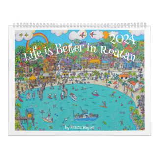 Caribbean Illustrations by Kristin Calendar