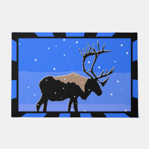 Caribbean in winter - Original Wildlife Art Doormat