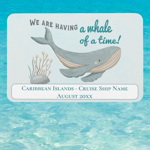 Caribbean  Islands Cabin Stateroom Cruise  Magnet