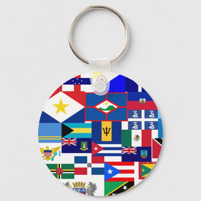 caribbean keychain (Front)