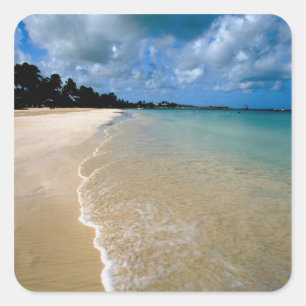 Caribbean, Leeward Islands, Antigua, Dickenson Square Sticker