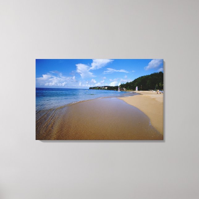 Caribbean, Lesser Antilles, West Indies, 3 Canvas Print (Front)