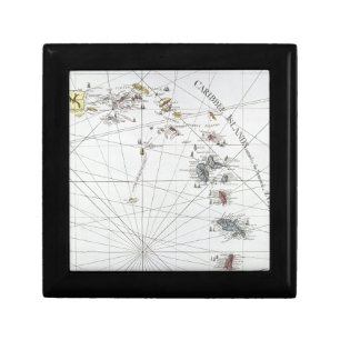 CARIBBEAN: MAP, 1775 GIFT BOX