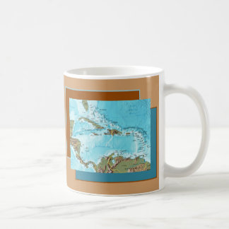 Caribbean Map Mug