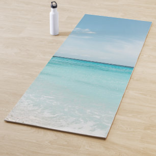 Caribbean Ocean Beach Bliss #5 #tropical #wall  Yoga Mat