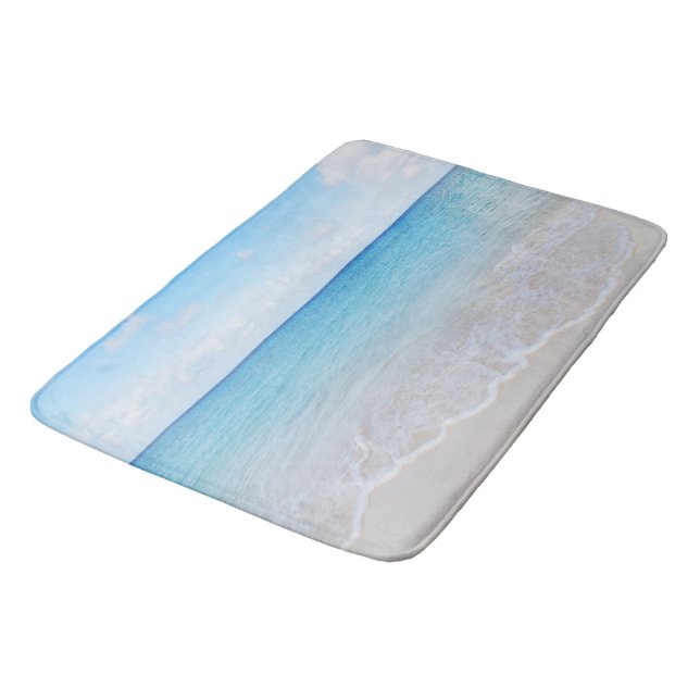 Caribbean Ocean Tranquility 13 Bath Mat (Angled)