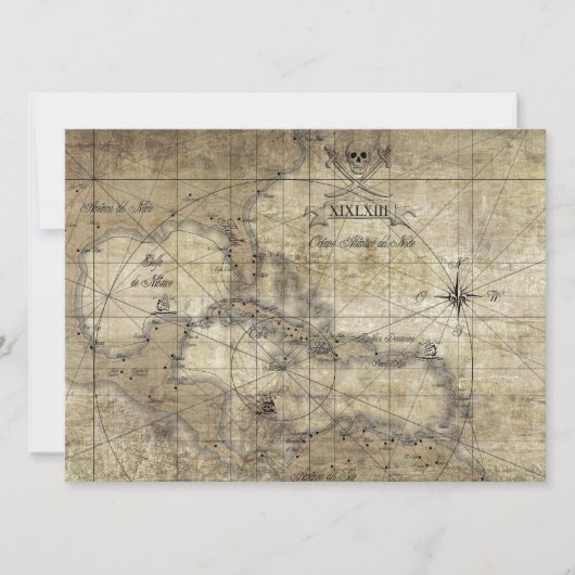 Caribbean - old map (Front)