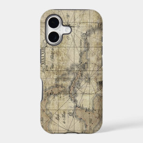 Caribbean - old map iPhone 17 case