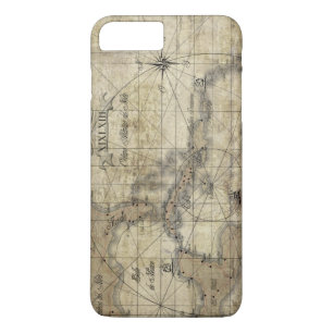 Caribbean - old map iPhone 8 plus/7 plus case