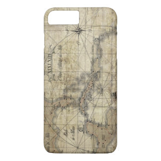 Caribbean - old map iPhone 8 plus/7 plus case