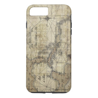 Caribbean - old map iPhone 8 plus/7 plus case