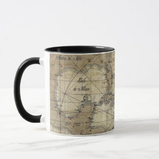 Caribbean - old map mug