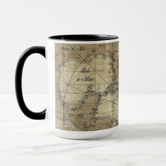 Caribbean - old map mug