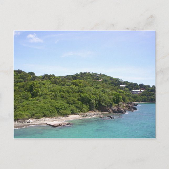 Caribbean Overlook Postcard (Front)