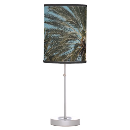 Caribbean Palm Trees Beach 6 tropical wall art Table Lamp