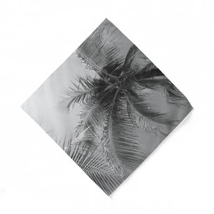 Caribbean Paradise Palms 3 #art #travel Bandana