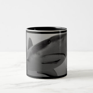 Caribbean Reef Shark Two-Tone Coffee Mug
