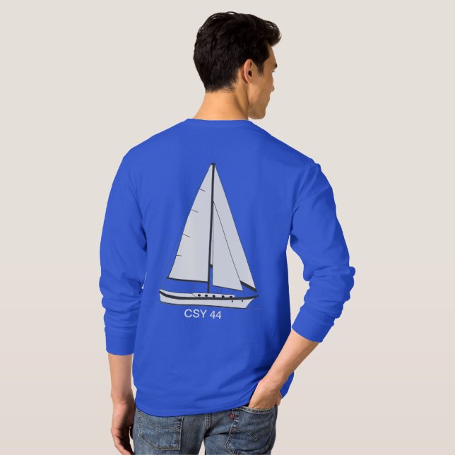 Caribbean Sailing Yachts CSY 44 sailing vessel T-Shirt (Back Full)