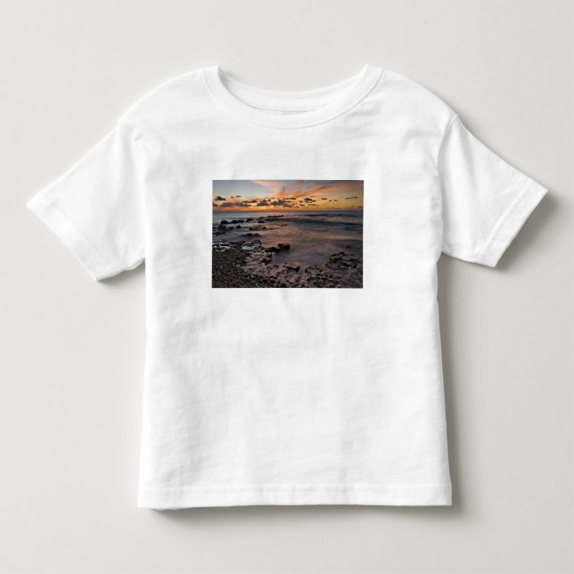 Caribbean Sea, Cayman Islands. Crashing waves 2 Toddler T-shirt (Front)