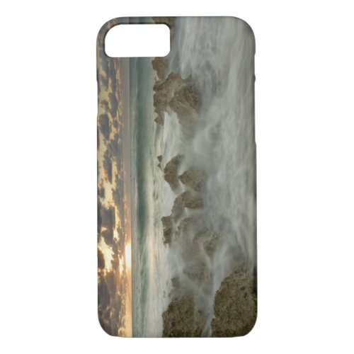 Caribbean Sea Cayman Islands  Crashing waves 3 iPhone 87 Case