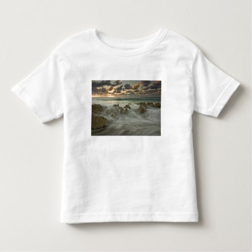 Caribbean Sea Cayman Islands  Crashing waves 3 Toddler T_shirt