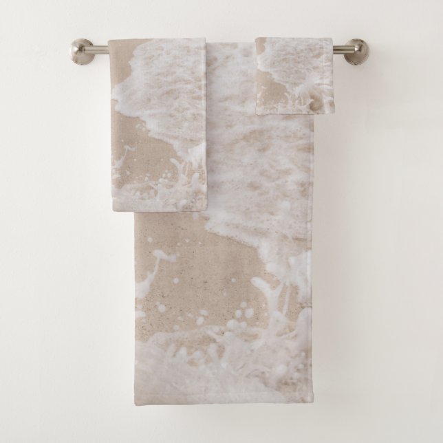 Caribbean Sea Foam Dream 6 Bath Towel Set (Insitu)