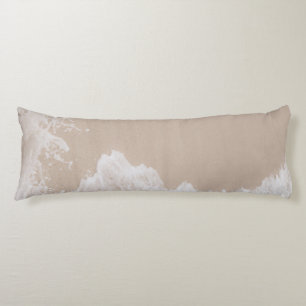 Caribbean Sea Foam Dream 6 Body Pillow