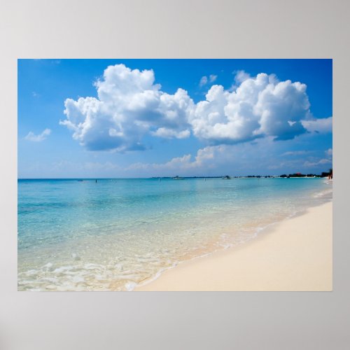 Caribbean _ Seven Mile Beach _ Cayman Islands Poster