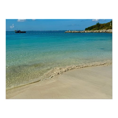 Caribbean Shades of Blue _ St Martin Photo Print