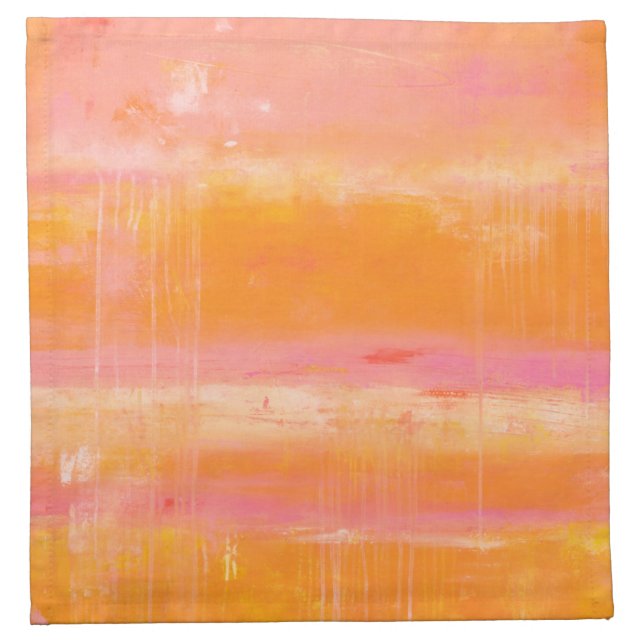 Caribbean Sky Cloth Napkin (Front)