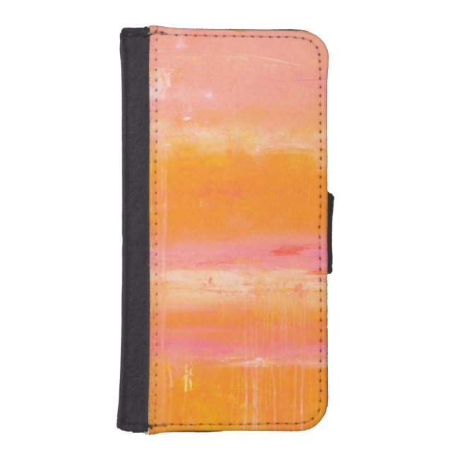 Caribbean Sky iPhone Wallet Case (Front)