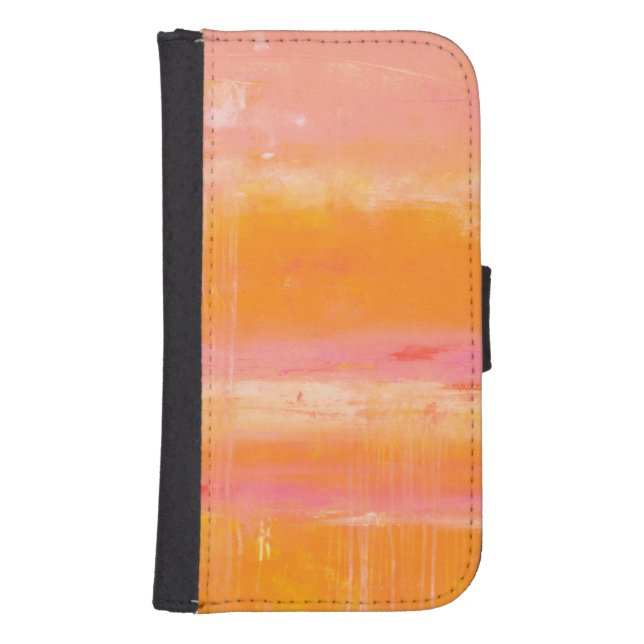 Caribbean Sky Samsung Galaxy Wallet Case (Front)
