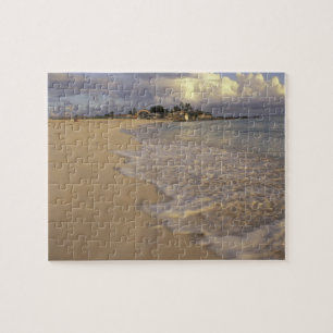 Caribbean, St. Martin (St. Maarten). Maho Bay Jigsaw Puzzle