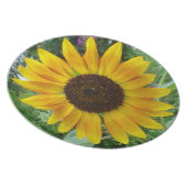 Caribbean Sun Flower Plate (Right Side)