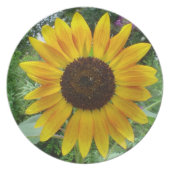 Caribbean Sun Flower Plate (Front)