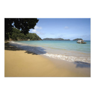 Caribbean - Tobago - Beach along Atlantic Photo Print