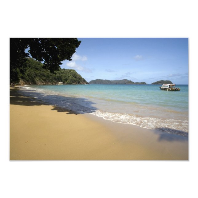 Caribbean - Tobago - Beach along Atlantic Photo Print (Front)