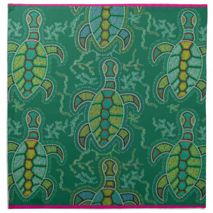 Caribbean Tortuga Cloth Napkin