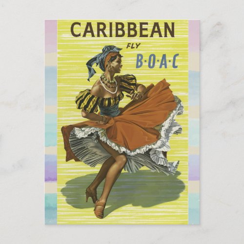 Caribbean Travel Postcard