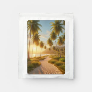 Caribbean/tropical/Hawaiian beach sunset Tea Bag Drink Mix