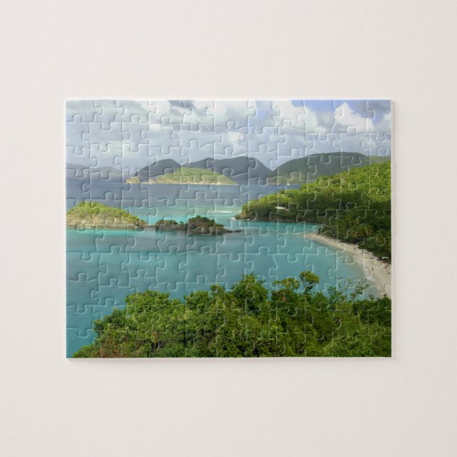 Caribbean, U.S. Virgin Islands, St. John, Trunk 2 Jigsaw Puzzle (Horizontal)
