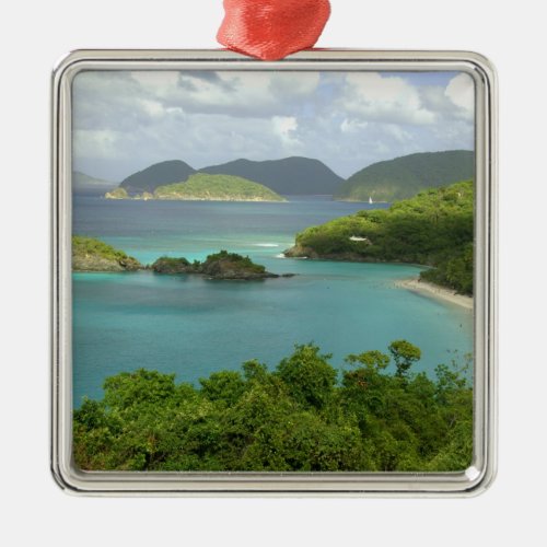 Caribbean US Virgin Islands St John Trunk 2 Metal Ornament