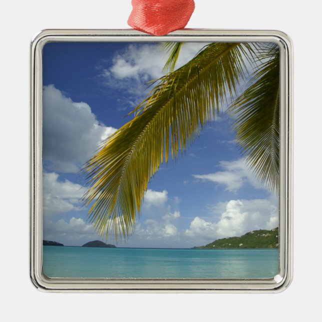 Caribbean, U.S. Virgin Islands, St.Thomas, Metal Ornament (Front)