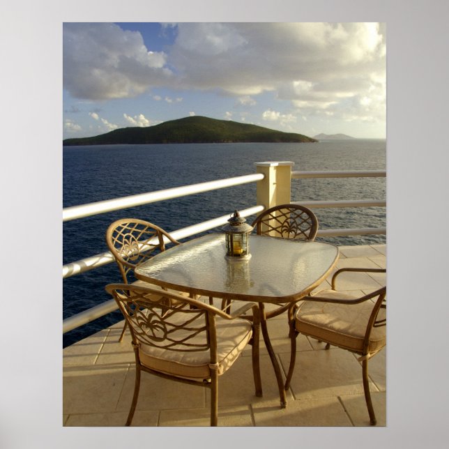 Caribbean, U.S. Virgin Islands, St. Thomas. View Poster (Front)