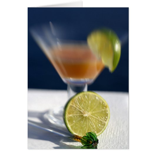 Caribbean, Virgin Islands. Tropical rum punch, (Front)