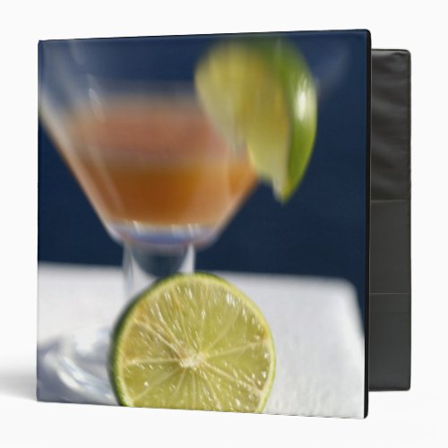 Caribbean Virgin Islands Tropical rum punch 3 Ring Binder